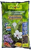 Flower - Substrato Universal Premium 10L, Ideal para Plantas de Interior, Exterior, Orquídeas y...
