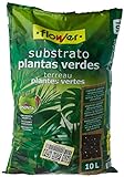 Flower Sustrato Plantas Verdes 10L, Ideal para Plantas Ornamentales y Decorativas, Activa Función...